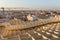 Seville, Panorama view from the top of the Space Metropol Parasol Setas de Sevilla june 2018