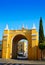 Seville Puerta de la Macarena Arch door Spain
