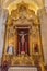 Seville - The side altar of El Cristo del Amor by Juan de Mesa (1620) in baroque Church of El Salvador (Iglesia del Salvador).