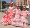 Seville Spain/16th April 2013/ Young children dress in tradition