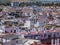 Seville, Spain.   Panorama view from the top of the Space Metropol Parasol Setas de Sevilla