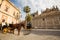 Seville, Spain. view of the marketplace historical architecture