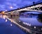Sevillie, romantic panorama of the bridge