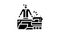 sew craft occupation glyph icon animation