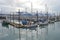 Seward Alaska Harbor on a Foggy Morning