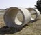 Sewer pipes in Field