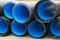 Sewer pipes of large diameter PVC