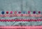 Sewing buttons fabric background