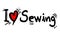 Sewing love message