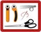 Sewing and Quilting Tools, Stiched Frame