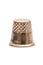 Sewing thimble isolated