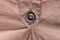 Sewn button closeup