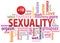 Sexuality tag cloud