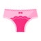 Sexy female pink underwear pantie. Fashion concept
