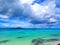 Seychelles, Praslin island, view of the Cousin and Cousine islands