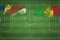 Seychelles vs Mali Soccer Match, national colors, national flags, soccer field, football game, Copy space