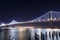 SF-Oakland Bay Bridge at Night