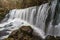 Sgwd Isaf Clun-Gwyn waterfall. On the river Afon Mellte South Wa