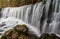Sgwd Isaf Clun-Gwyn waterfall. On the river Afon Mellte South Wa