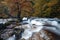 Sgwd y Pannwr waterfalls in Brecon Beacons, Wales, UK GB