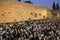 Shabbat at Kotel Western Wall. Jerusalem. Israel