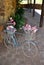 Shabby Chic Bicycle with Flowers