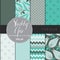 Shabby Chic Pattern Collection - Turqua