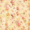 Shabby Chic Vintage Antique Rose Floral Wallpaper