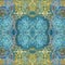 Shabby colored geometrical pattern pale