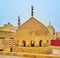 The shabby cupola of Amir Khayrbak complex, Cairo, Egypt