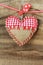 Shabby heart ornament