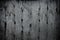 Shabby silvery gray metal wall surface - dark grunge background