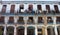 Shaby, poor and broken building in the downtown of Havana.