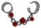 Shackles Chain Metal Roses