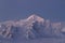 Shackleton Mountain ridge in the Antarctic Peninsula winter even