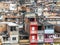 Shacks in the favellas,a poor neighborhood in Sao Paulo, big city in brazil