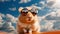 Shades of Cuteness: Hamster Rocking Sunglasses