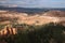 Shadow deep landscapes Bryce Canyon