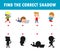 Shadow Matching Game for kids, Visual game for children. Connect the dots picture, Happy Halloween Party Kids Costume, Education