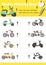 Shadow matching game for preschool kids activity worksheet in Transportation theme