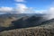 Shadows on the Coledale Horseshoe in early winter