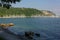 Shady Beach in Sistiana Bay near Trieste