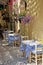 Shady Retreat in a Greek Taverna