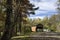 Shaeffer Campbell Covered Bridge autumn landscape