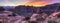 Shafer Canyon Sunrise Panorama