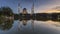 Shah Alam Mosque Reflection