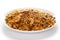 \\\'Shahi Mixture\\\' in a white ceramic plate made almond cashew corn flakes almonds