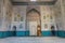 SHAHRISABZ, UZBEKISTAN: APRIL 29, 2018: Interior of Kok Gumbaz mosque in Shahrisabz, Uzbekist