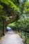 Shakadang hiking trail at the Taroko National Park Taiwan. The protected mountain forest landscape named after the landmark Taroko