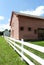 Shaker Village Pink Horse Barn